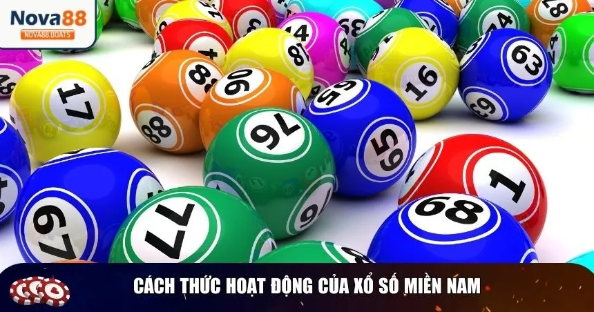 Phương thức hoạt động của xổ số Miền Nam